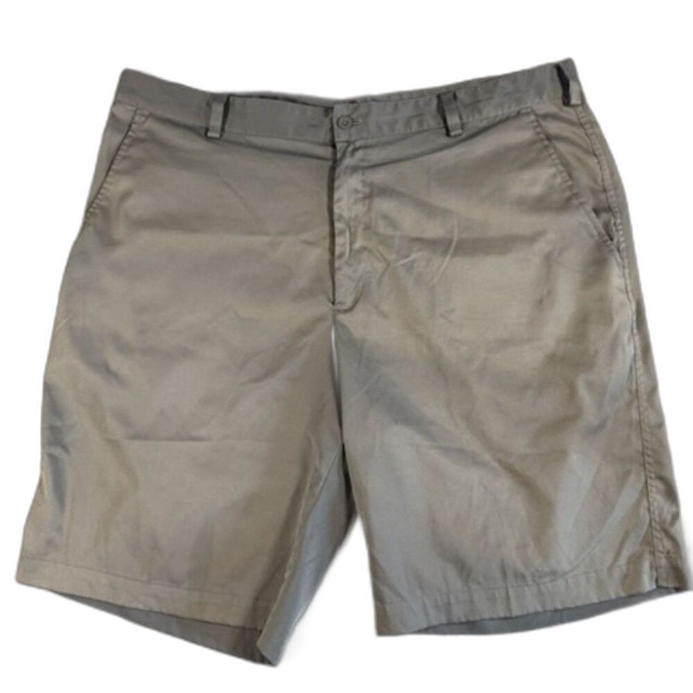 Nike Golf Men’s Shorts 38 Gray Dri-FIT Stretch 11” Inseam Performance